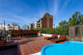 Casa Palermo Soho. 2 pisos, terraza 360°, piscina y parrilla